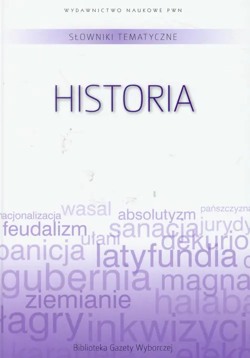 Książka - Słownik tematyczny Tom 3 Historia