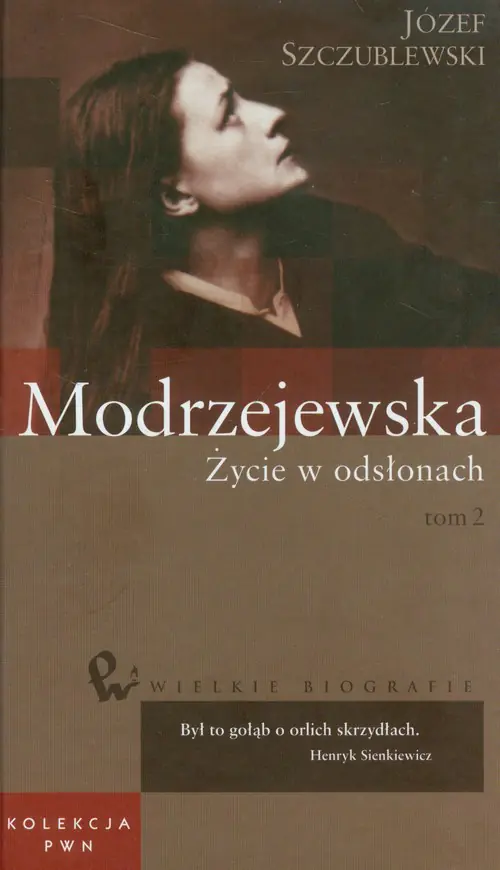 Książka - Wielkie biografie 35 Modrzejewska Życie w odsłonach Tom 2