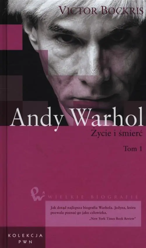 Książka - Andy Warhol Życie i śmierć Tom 1