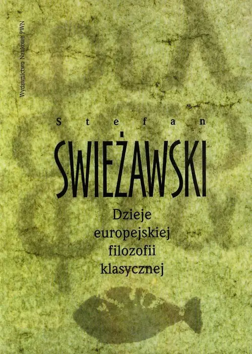 Książka - Dzieje Europejskiej Filozofii Klasycznej