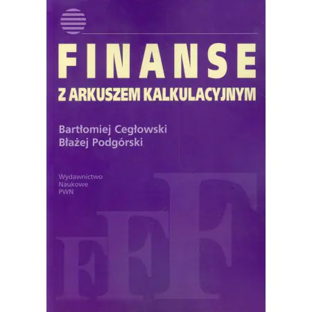 Książka - Finanse z arkuszem kalkulacyjnym