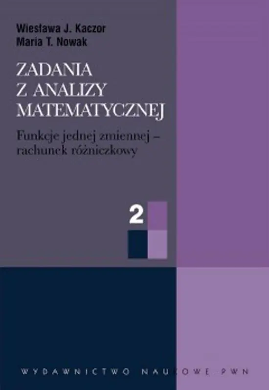 Książka - Zadania z analizy matematycznej