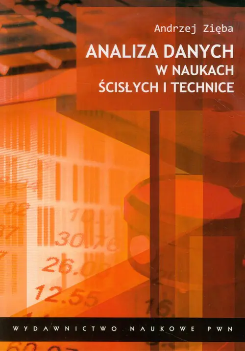 Książka - Analiza danych w naukach ścisłych i technice