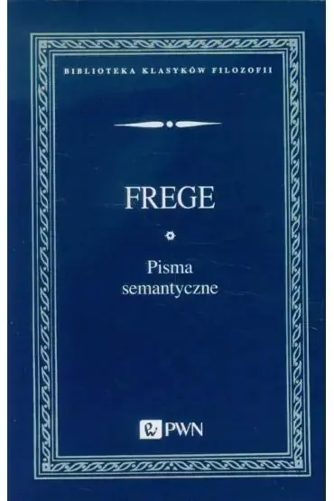 Książka - Pisma semantyczne