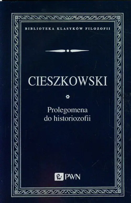 Książka - Prolegomena do historiozofii