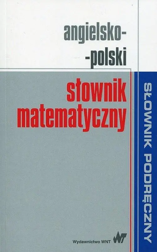 Książka - Angielsko-polski słownik matematyczny