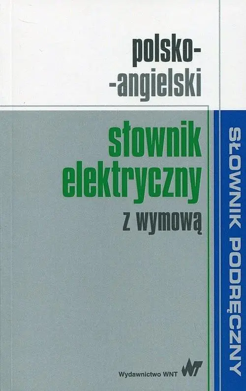 Książka - Polsko-angielski słownik elektryczny z wymową