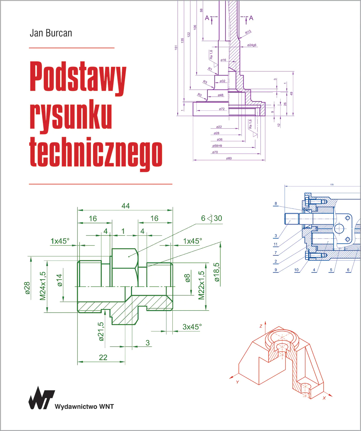 Książka - Podstawy rysunku technicznego