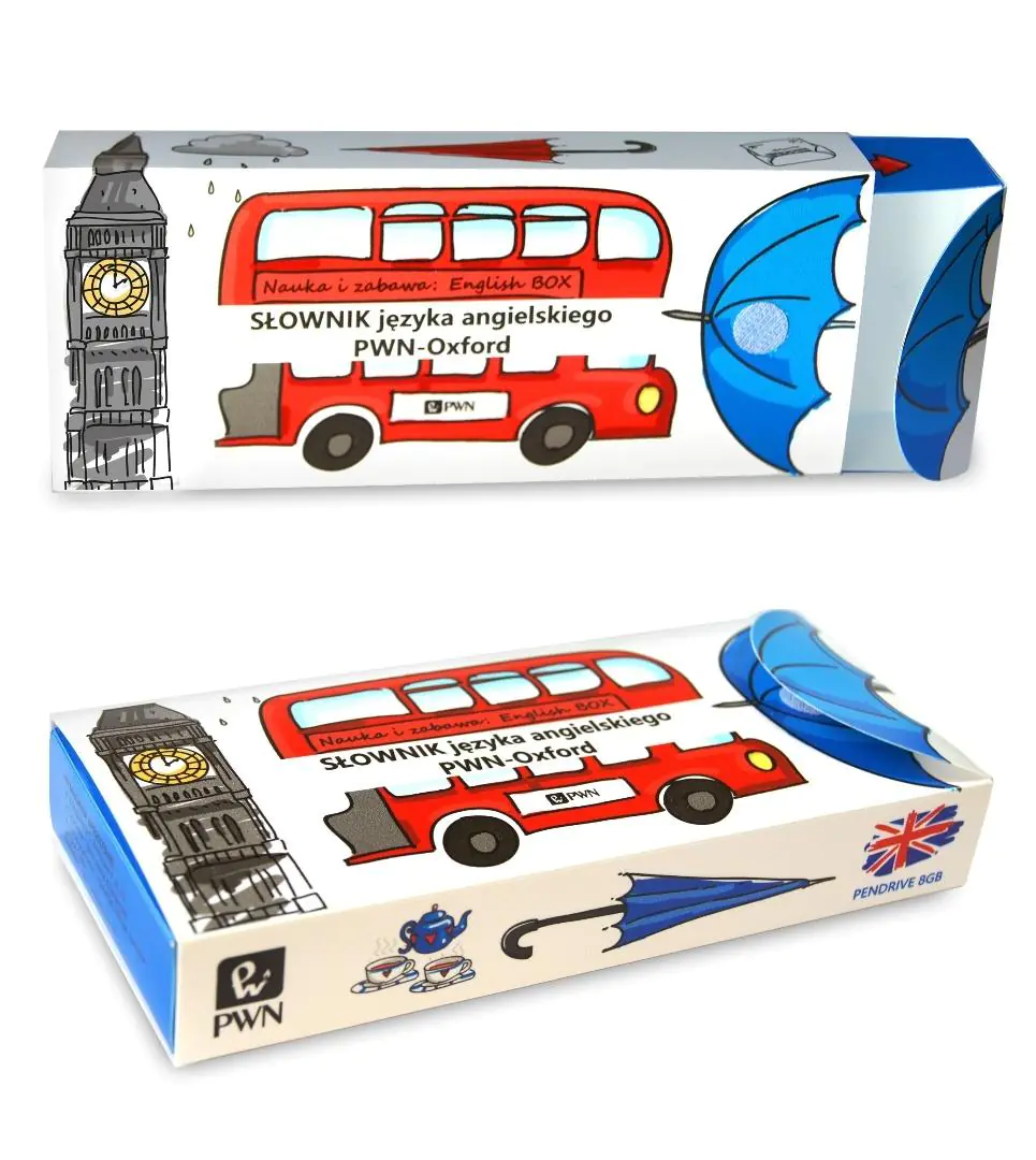 Książka - Pendrive. Słownik języka angielskiego