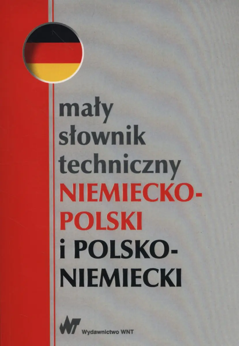 Książka - Mały słownik techniczny niemiecko-polski i polsko-niemiecki