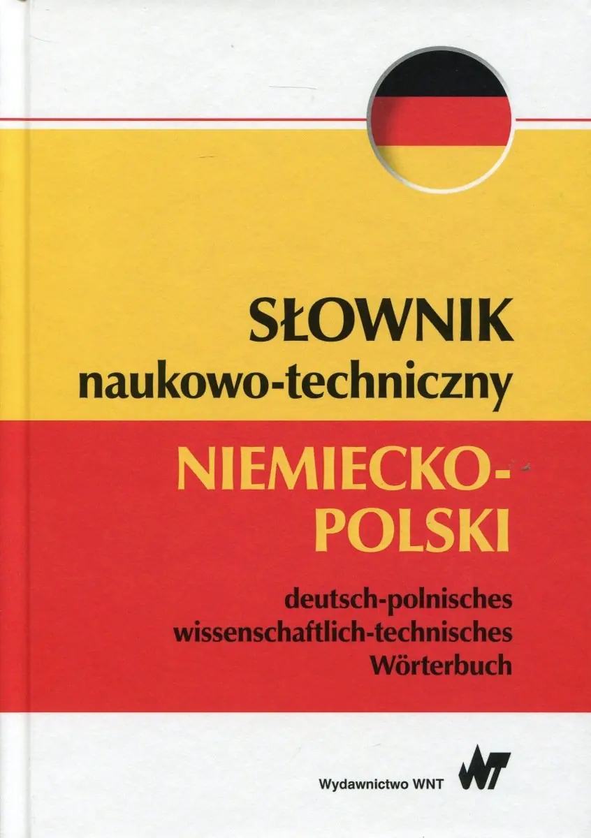 Książka - Słownik naukowo-techniczny niemiecko-polski