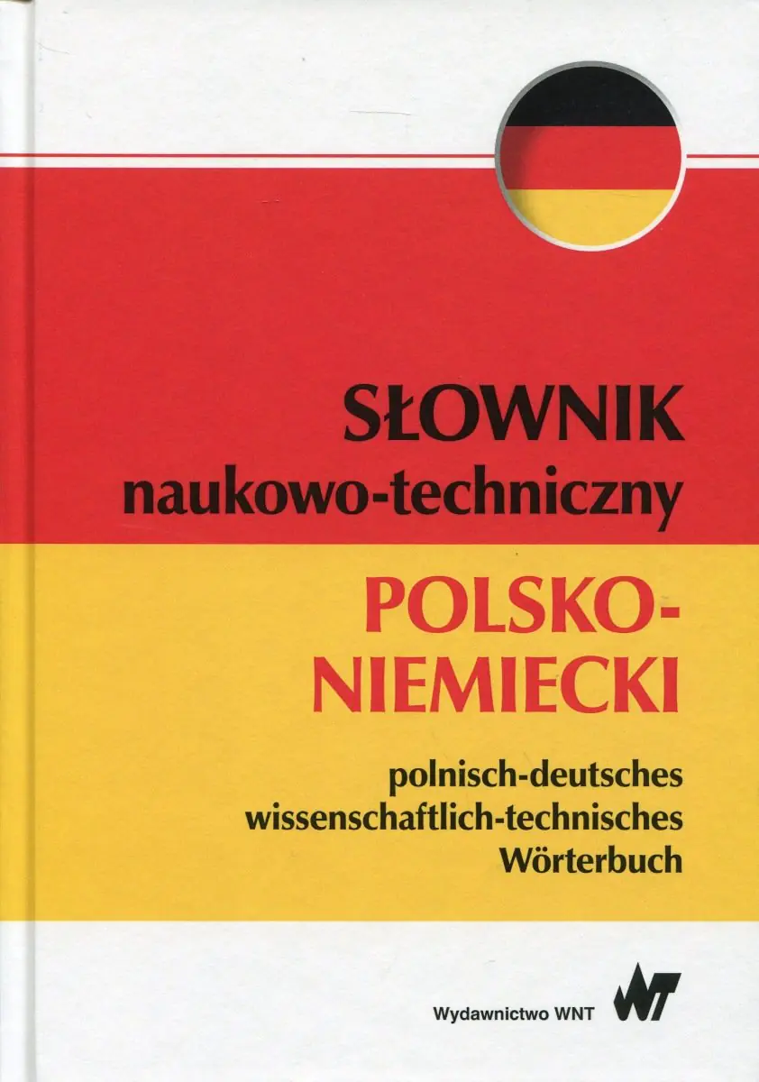 Książka - Słownik naukowo-techniczny polsko-niemiecki
