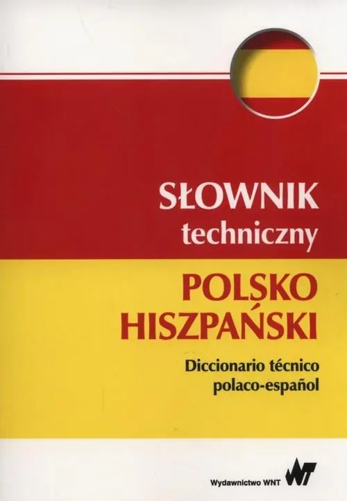 Książka - Słownik techniczny polsko-hiszpański