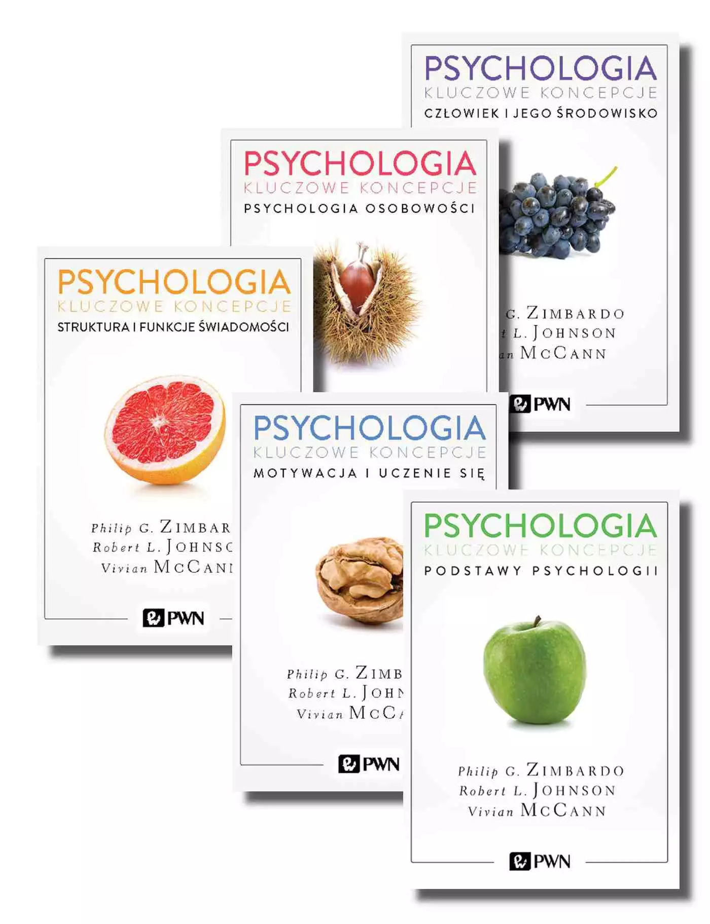 Książka - Psychologia. Kluczowe koncepcje. Tom 1-5