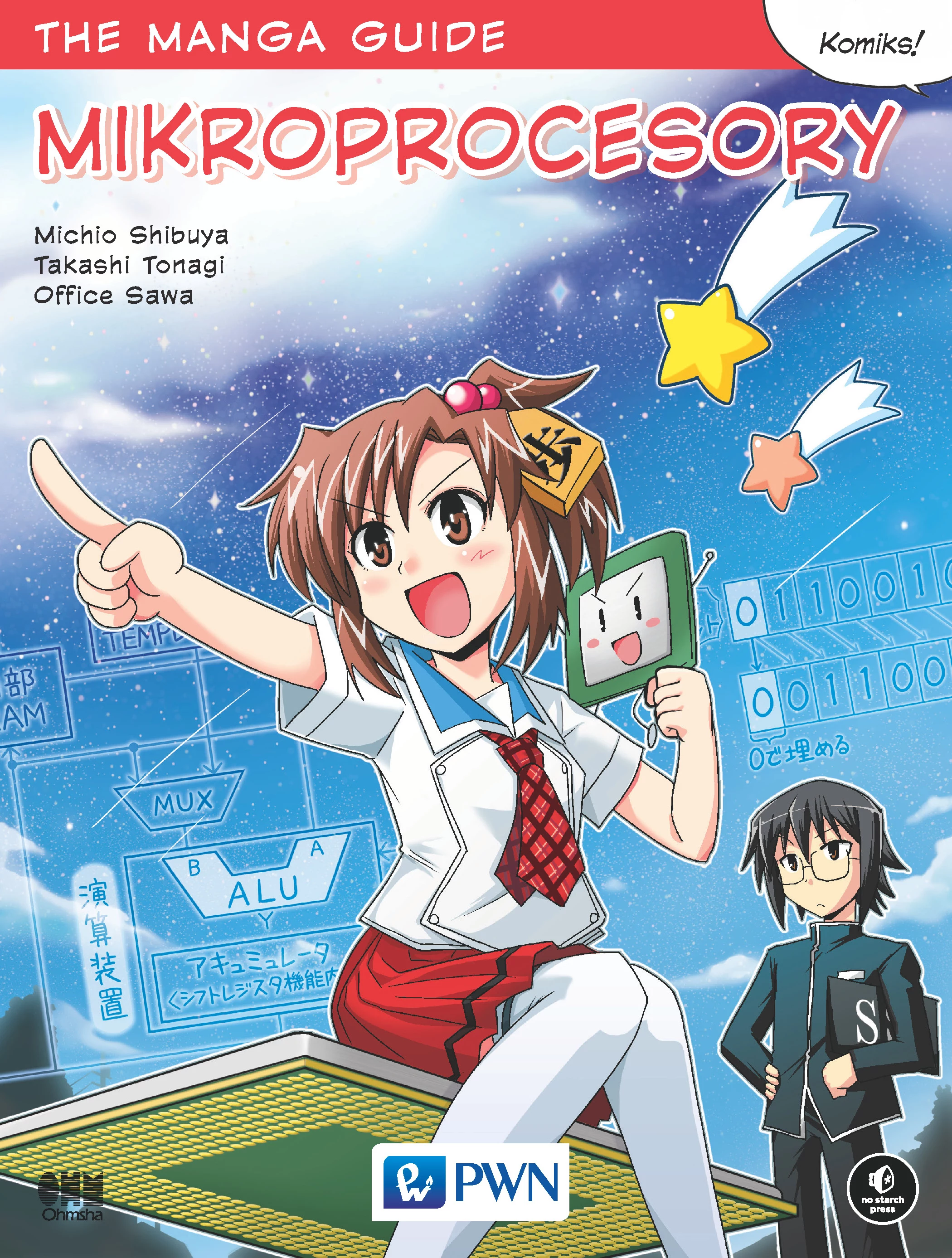 Książka - Mikroprocesory. The manga guide