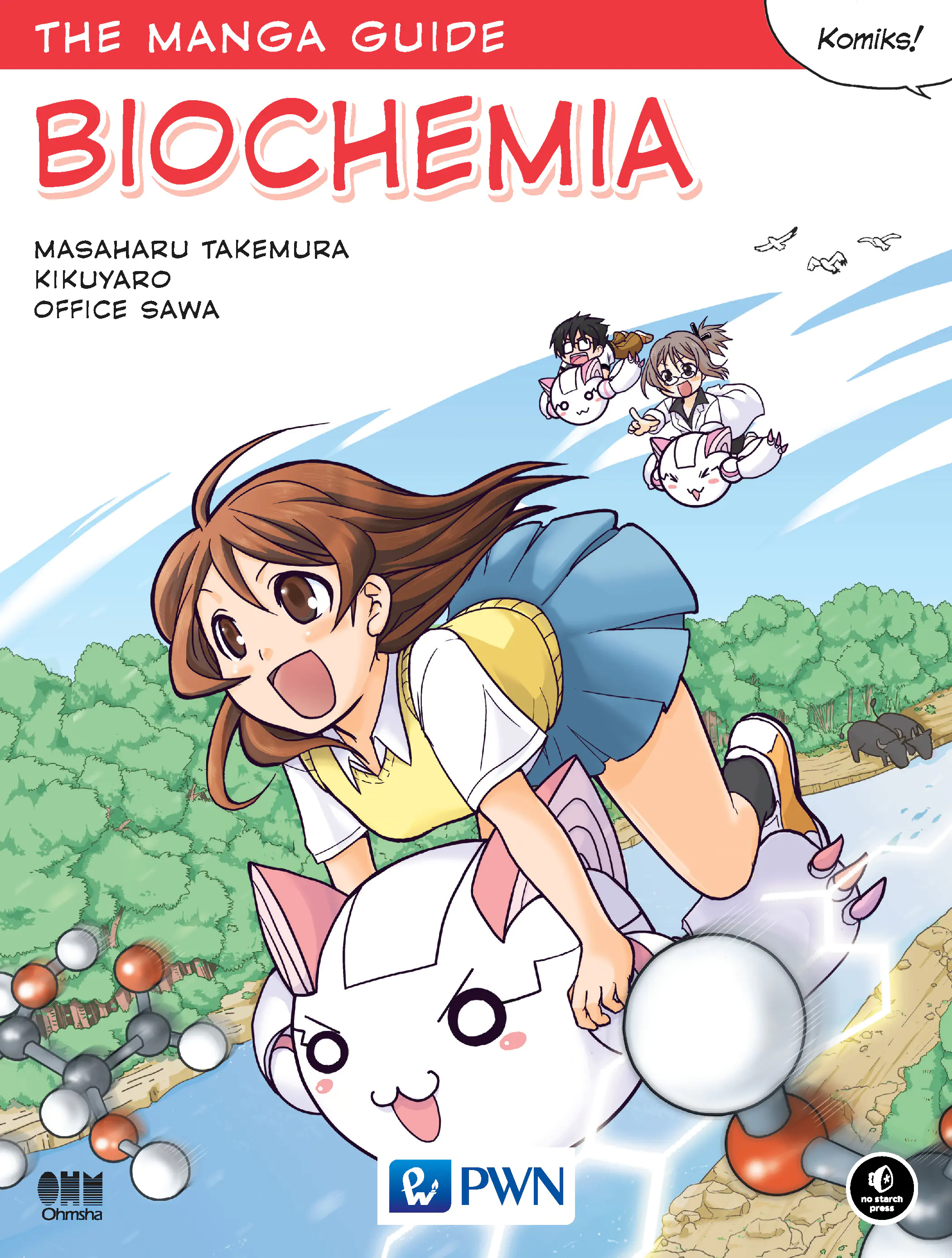 Książka - Biochemia. The Manga Guide