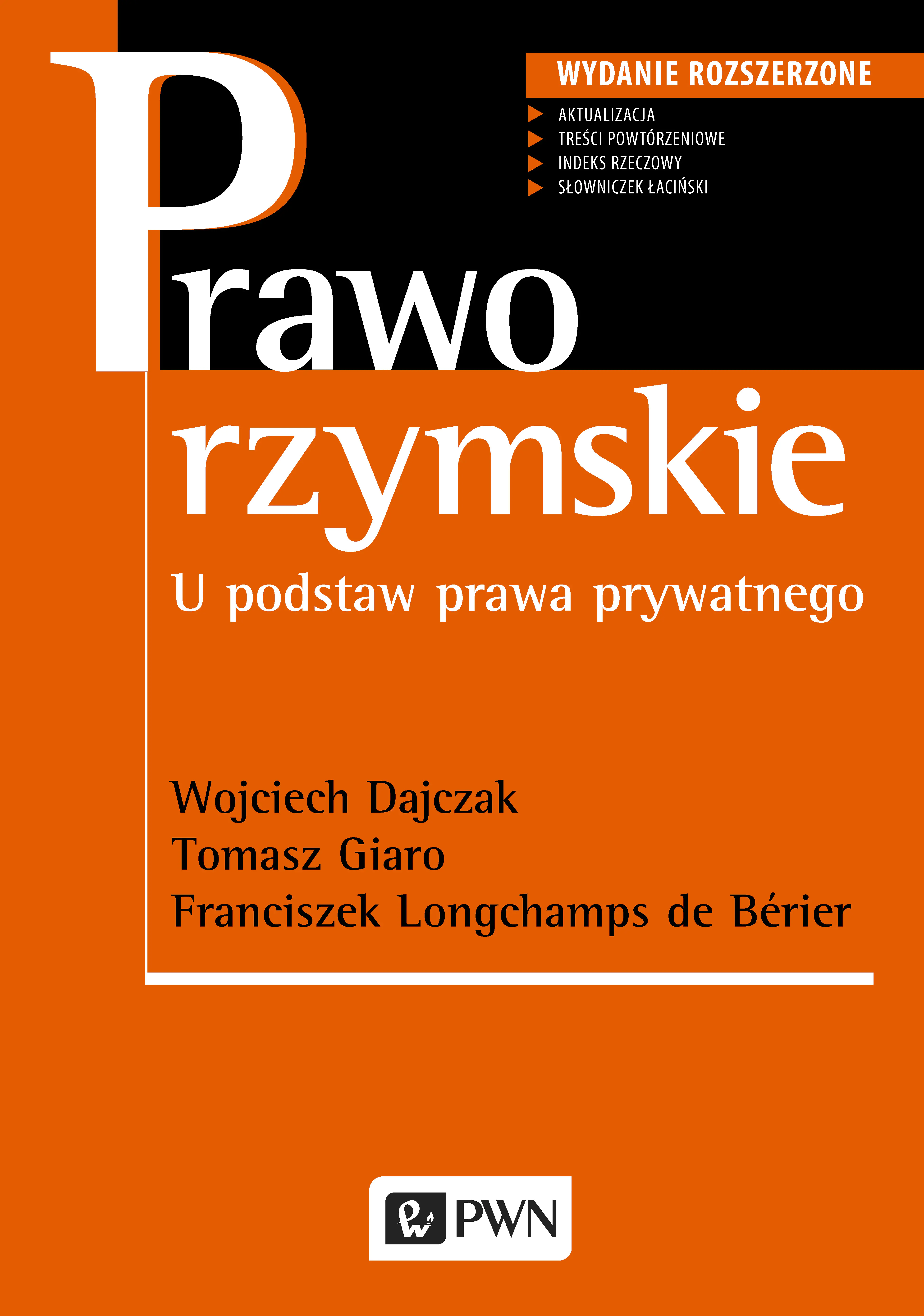 Książka - Prawo rzymskie