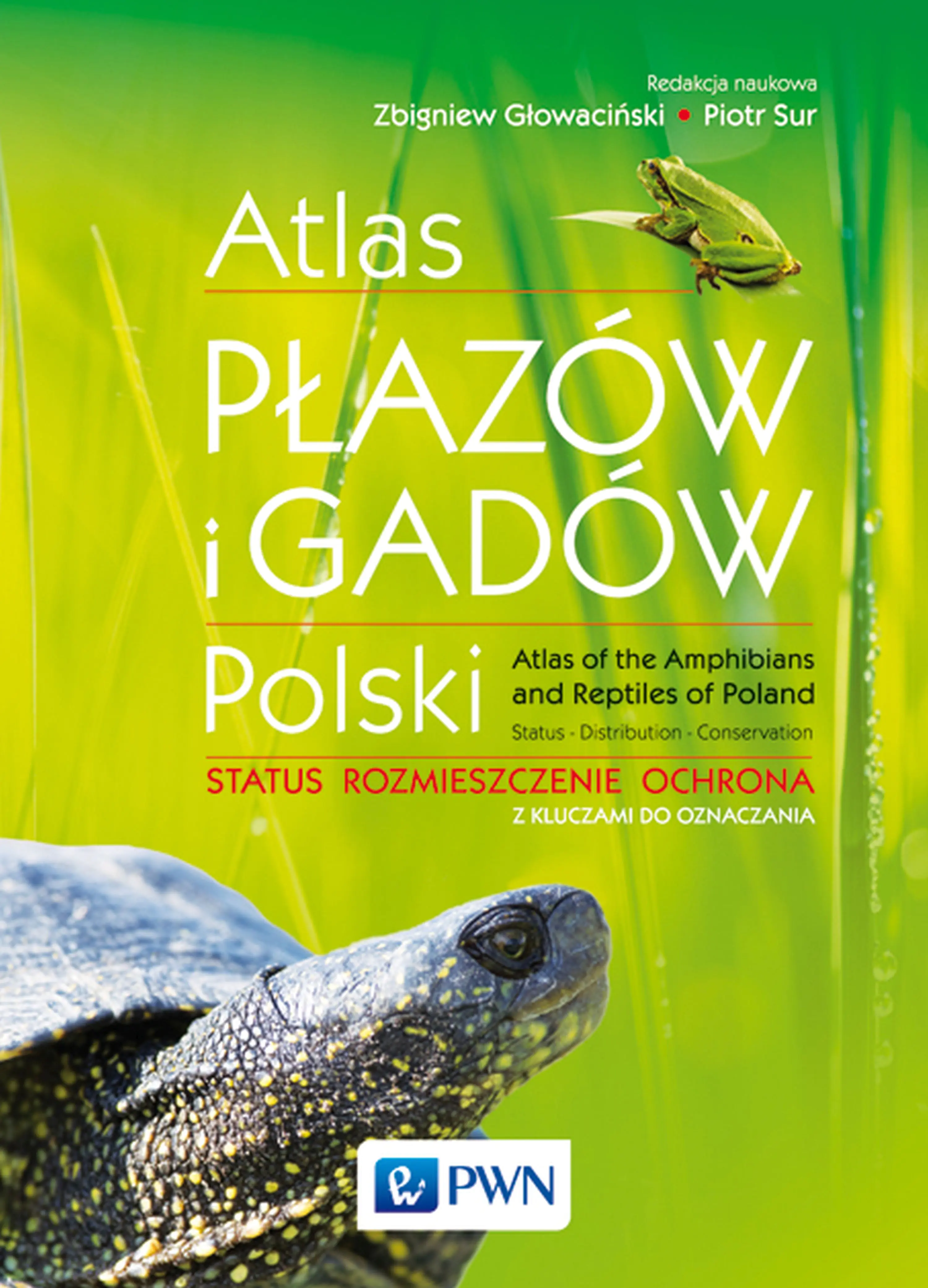 Książka - Atlas płazów i gadów Polski