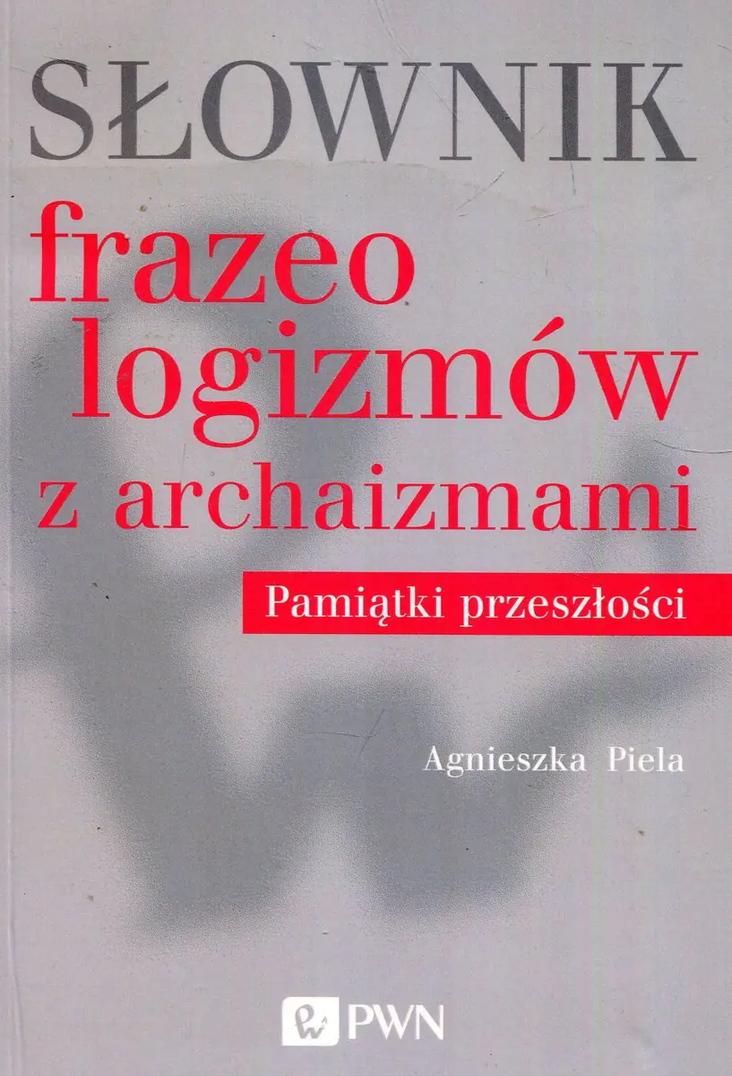 Książka - Słownik frazeologizmów z archaizmami. Pamiątki przeszłości