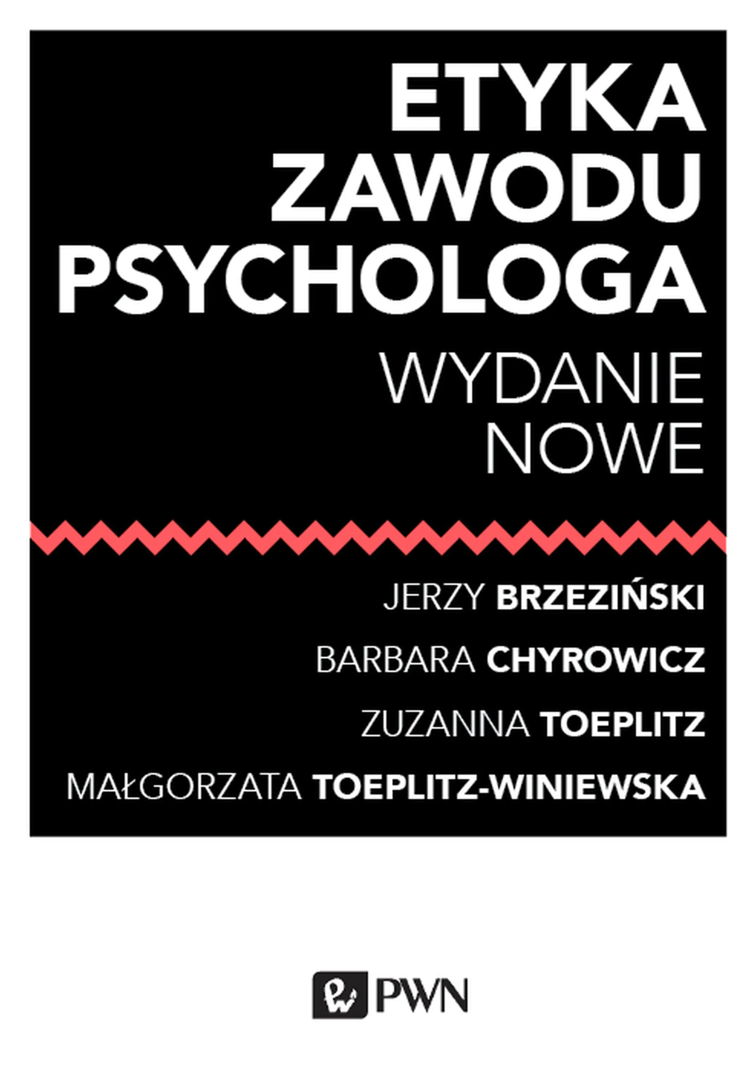 Książka - Etyka zawodu psychologa