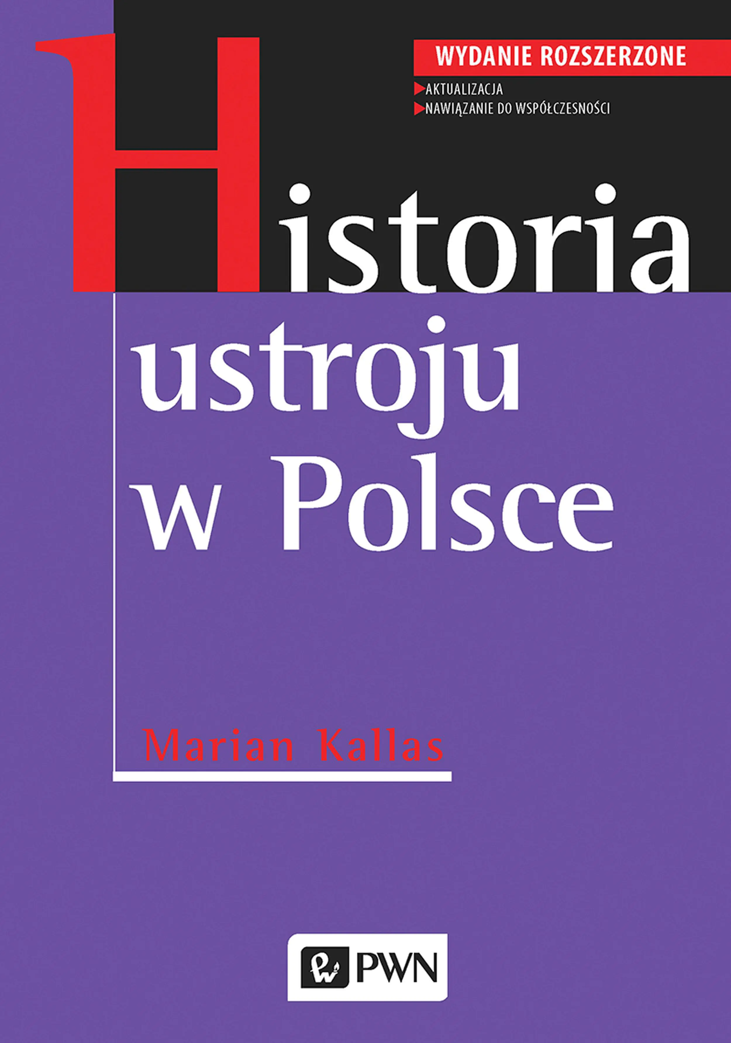 Książka - Historia ustroju w Polsce