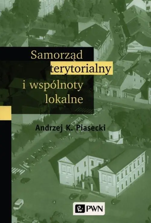 Książka - Samorząd terytorialny i wspólnoty lokalne