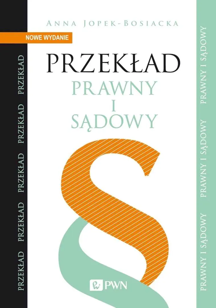 Książka - Przekład prawny i sądowy
