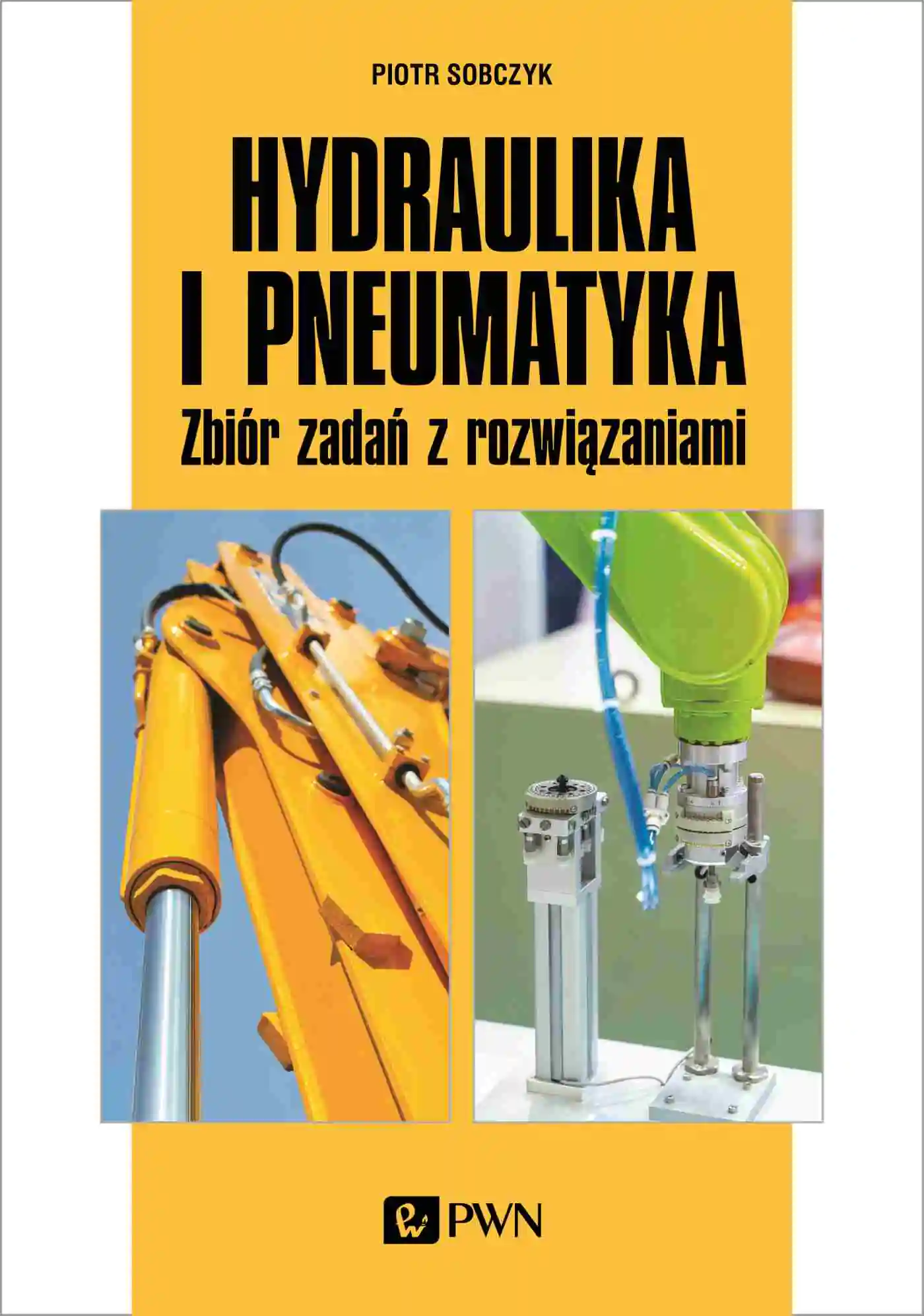 Książka - Hydraulika i pneumatyka. Zbiór zadań z rozwiązaniami