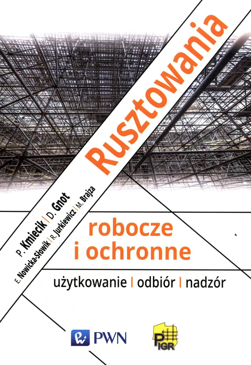Książka - Rusztowania robocze i ochronne