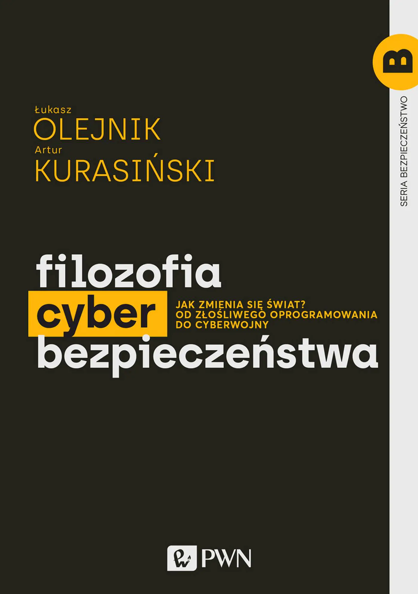 Książka - Filozofia cyberbezpieczeństwa