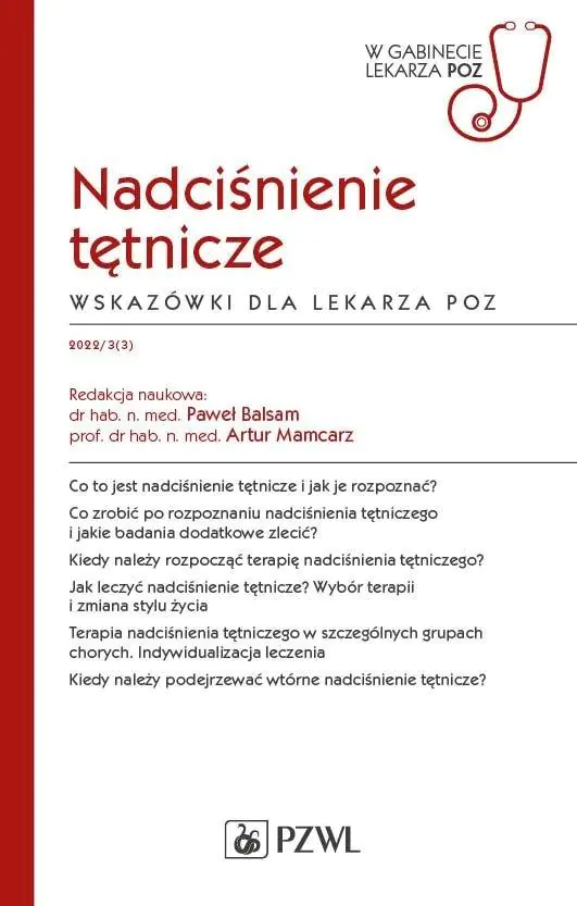 Książka - Nadciśnienie tętnicze. Wskazówki dla lekarza POZ