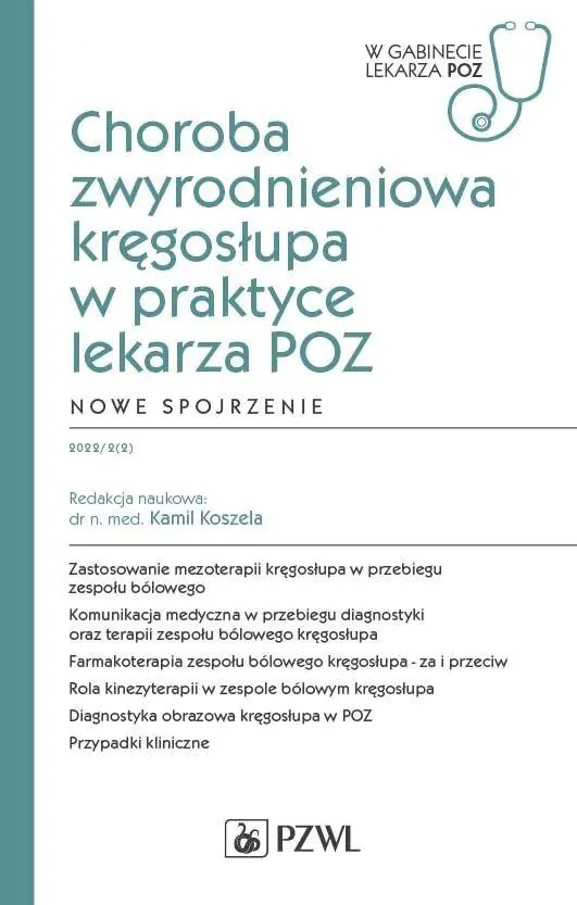 Książka - Choroba zwyrodnieniowa kręgosłupa w praktyce lekarza POZ Nowe spojrzenie