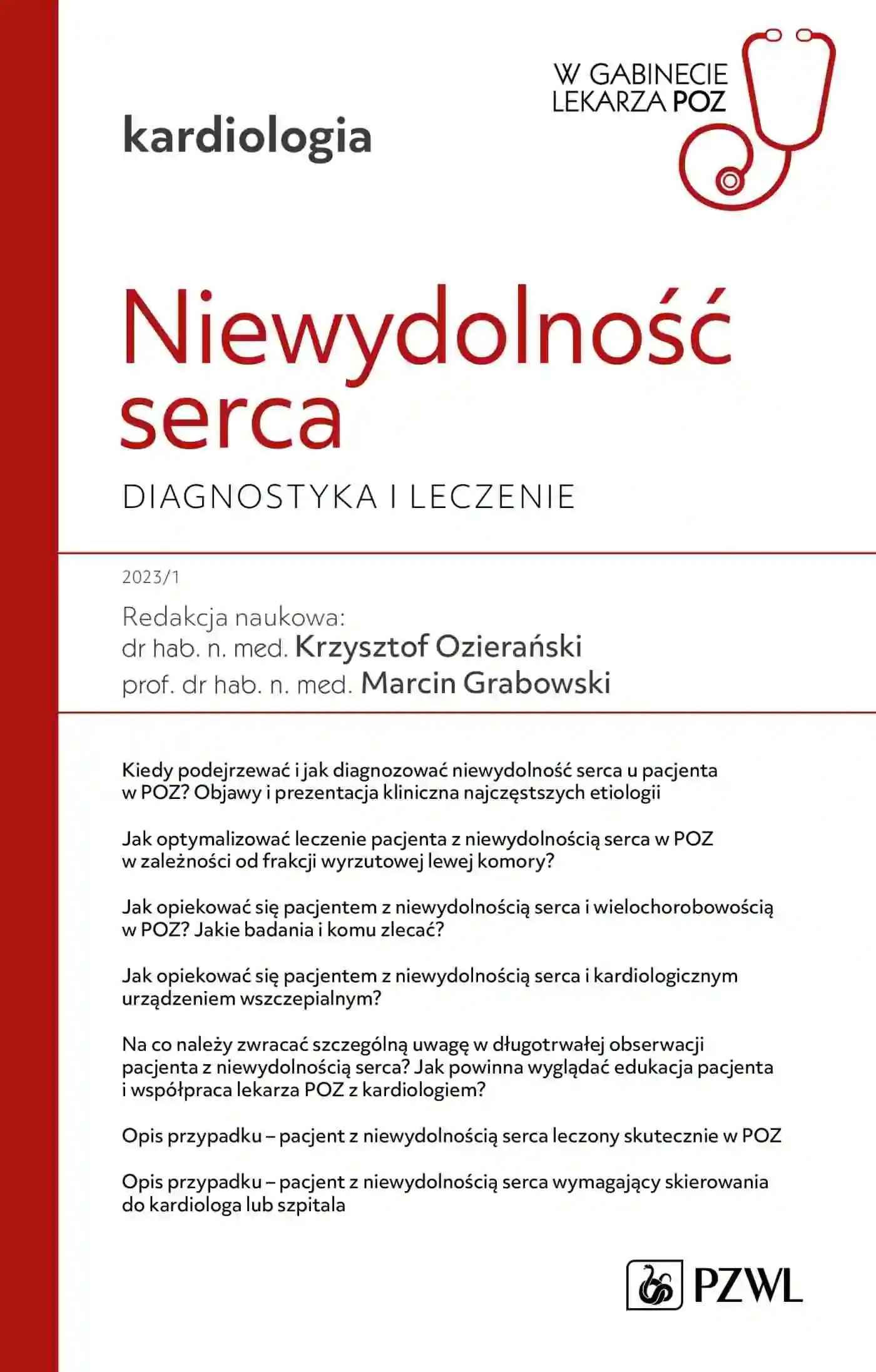 Książka - Niewydolność serca.W gabinecie lekarza POZ
