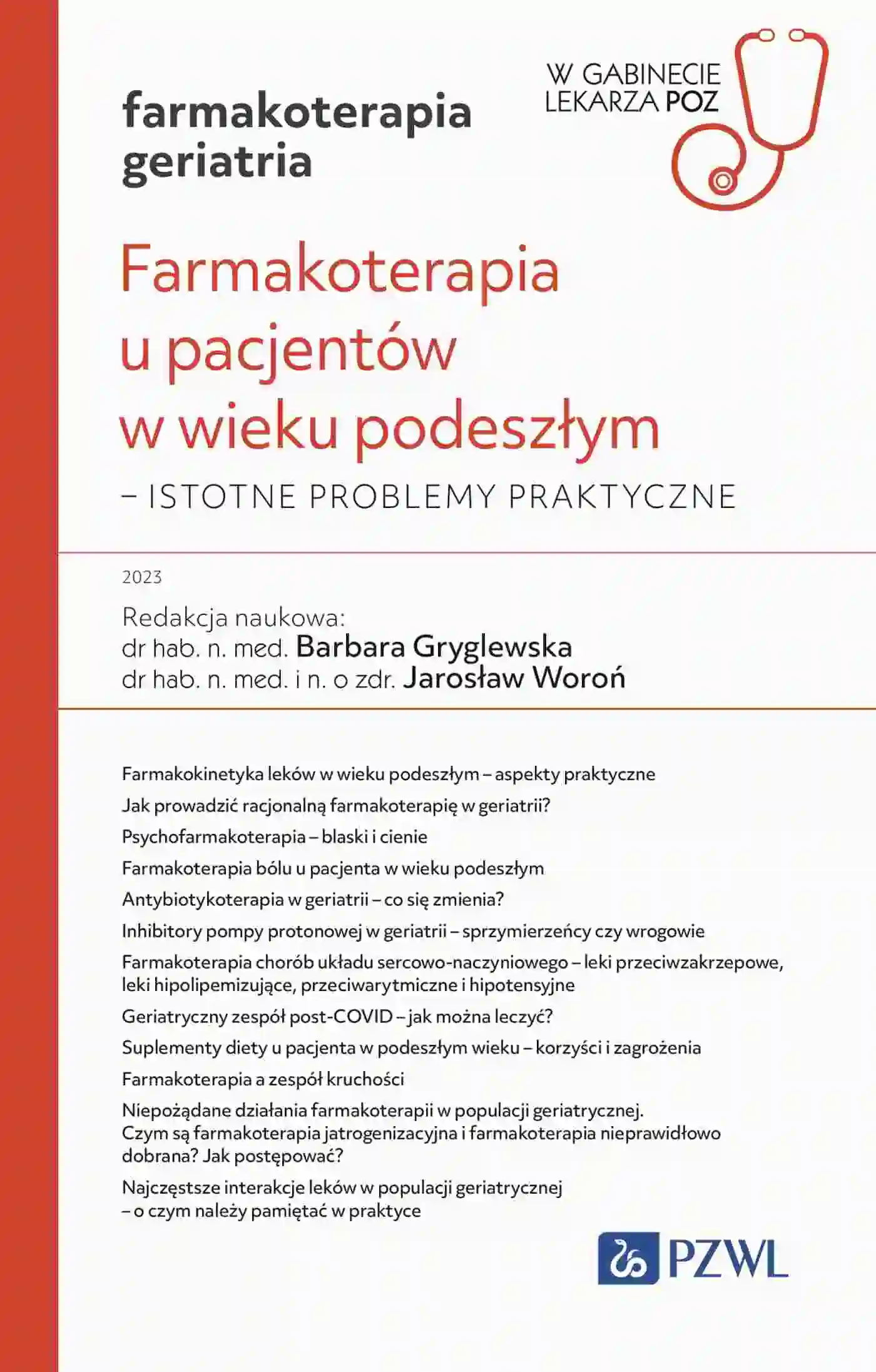 Książka - Farmakoterapia u pacjentów w wieku podeszłym
