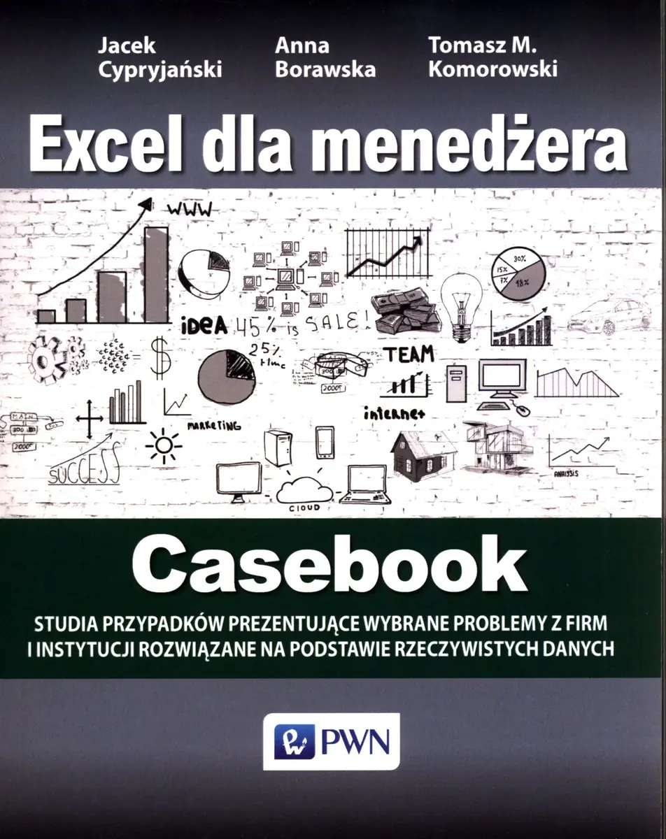 Książka - Excel dla menedżera. Casebook