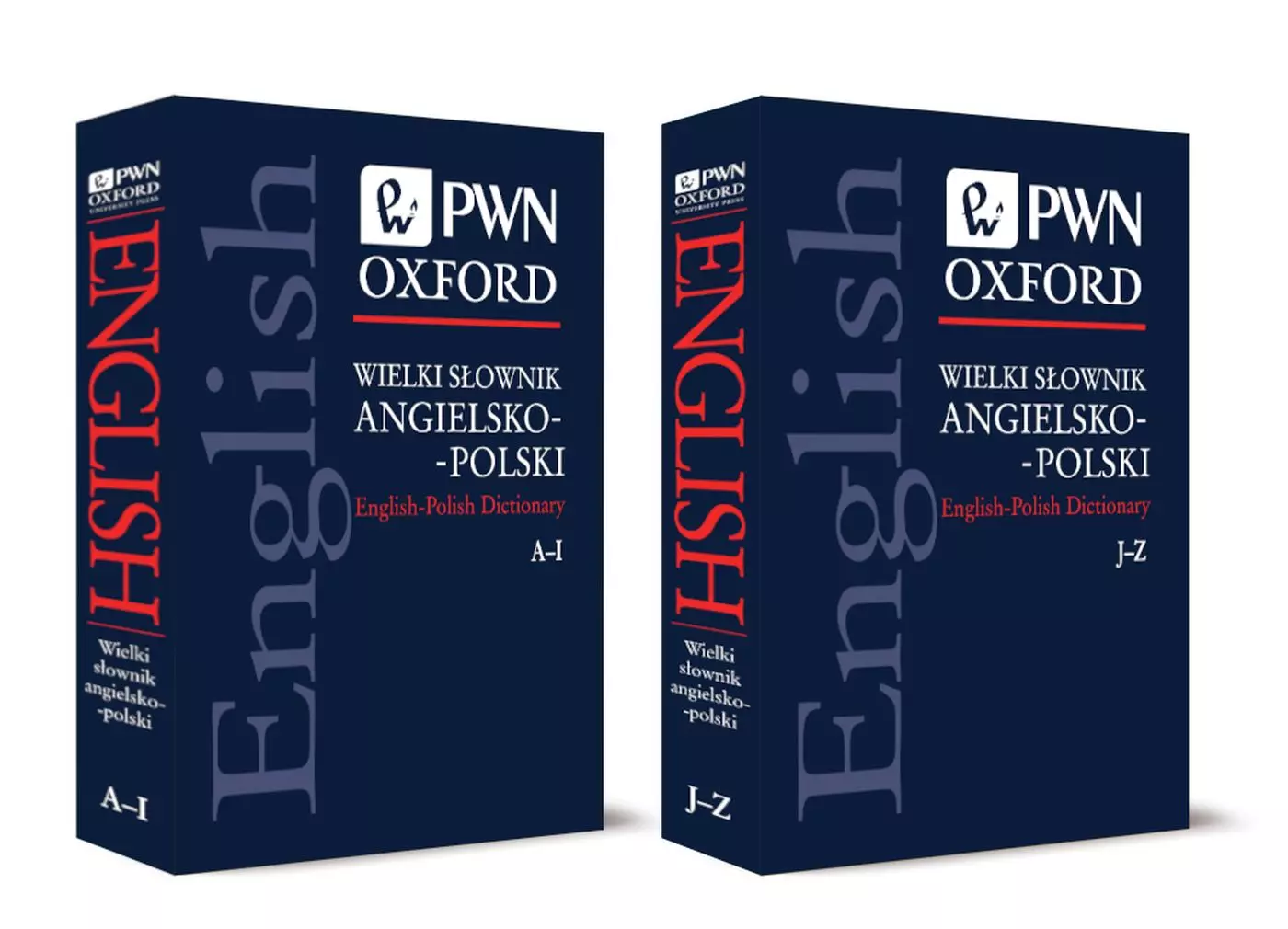 Książka - Wielki Słownik Angielsko - Polski. English - Polish Tom I i II