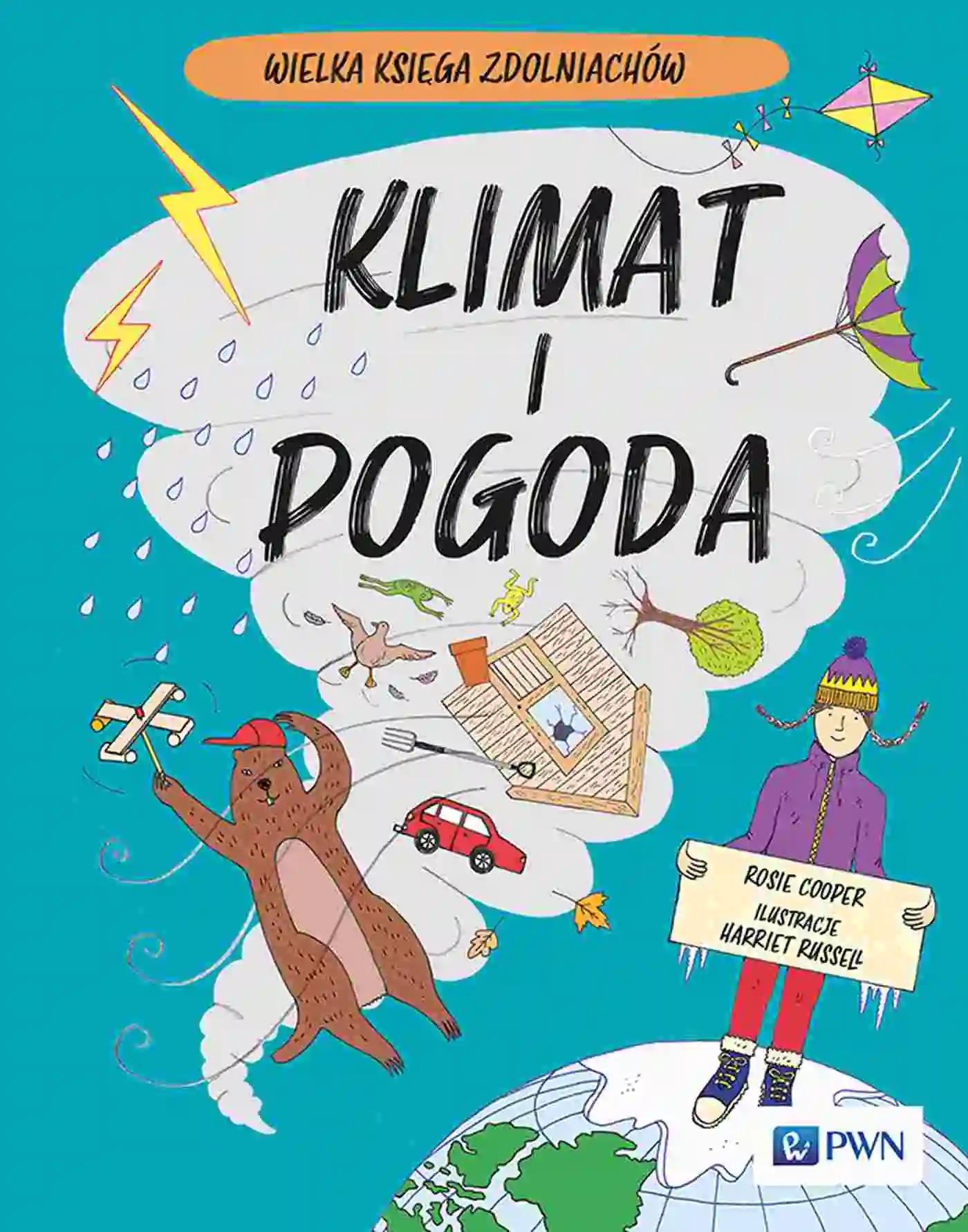 Książka - Klimat i pogoda. Wielka Księga Zdolniachów