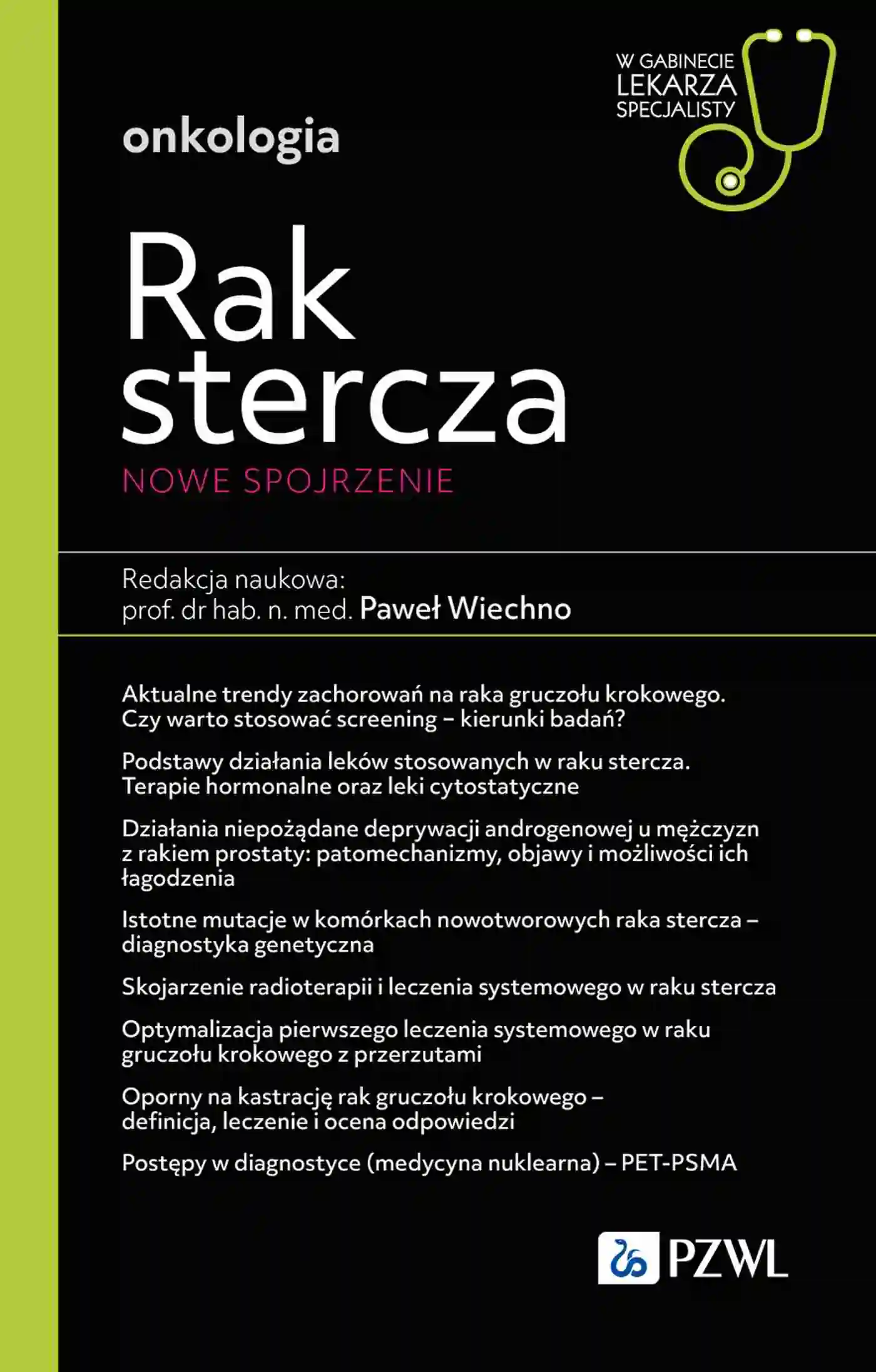 Książka - Rak stercza. Nowe spojrzenie. W gabinecie lekarza specjalisty. Onkologia