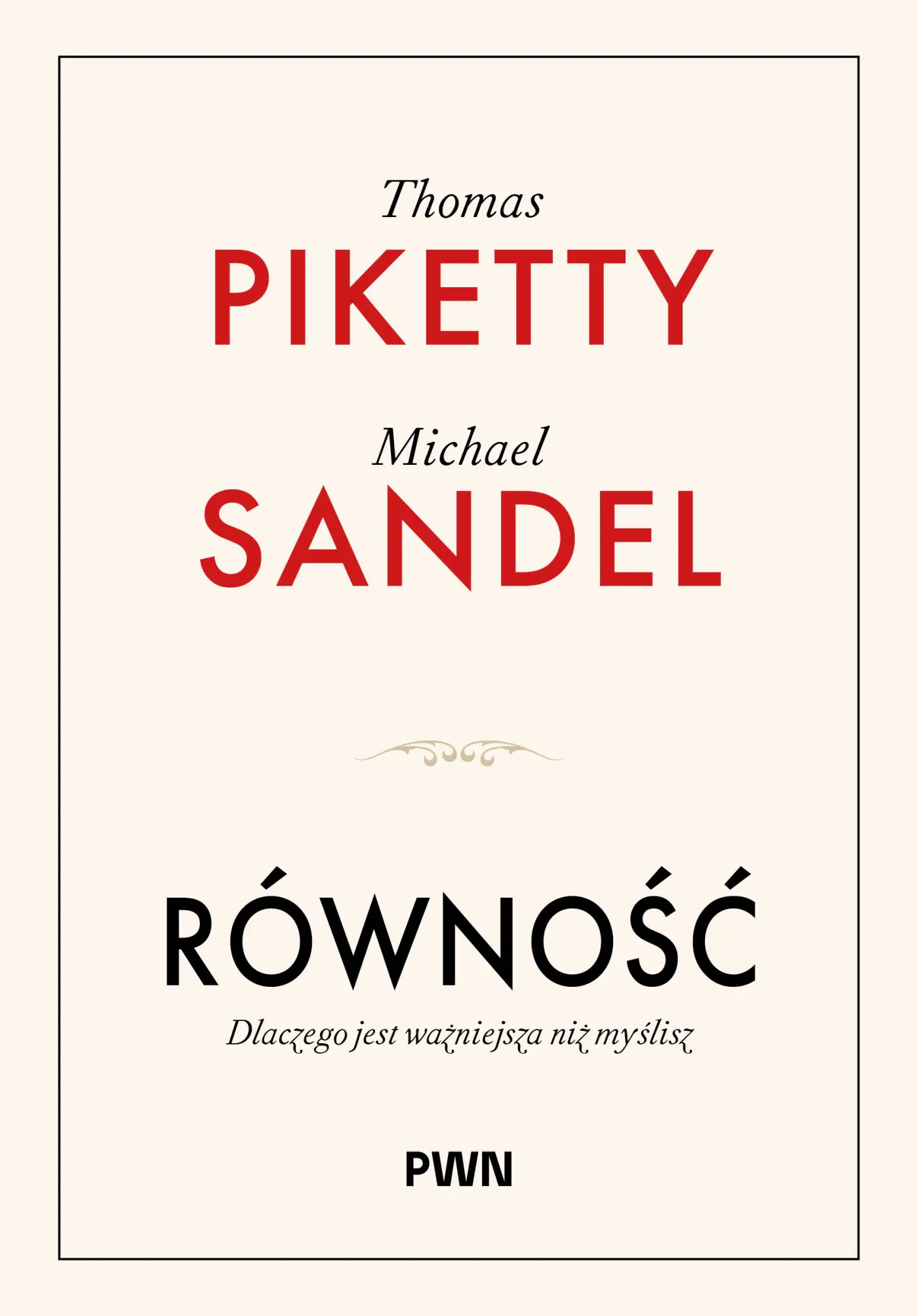 Książka - Równość. Dlaczego jest ważniejsza niż myślisz