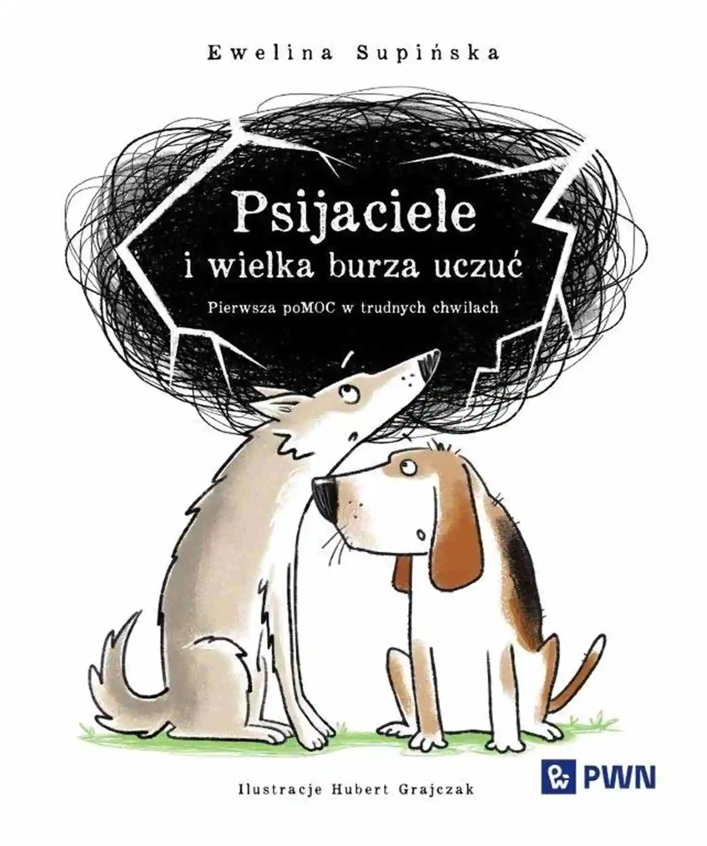Książka - Psijaciele i wielka burza uczuć