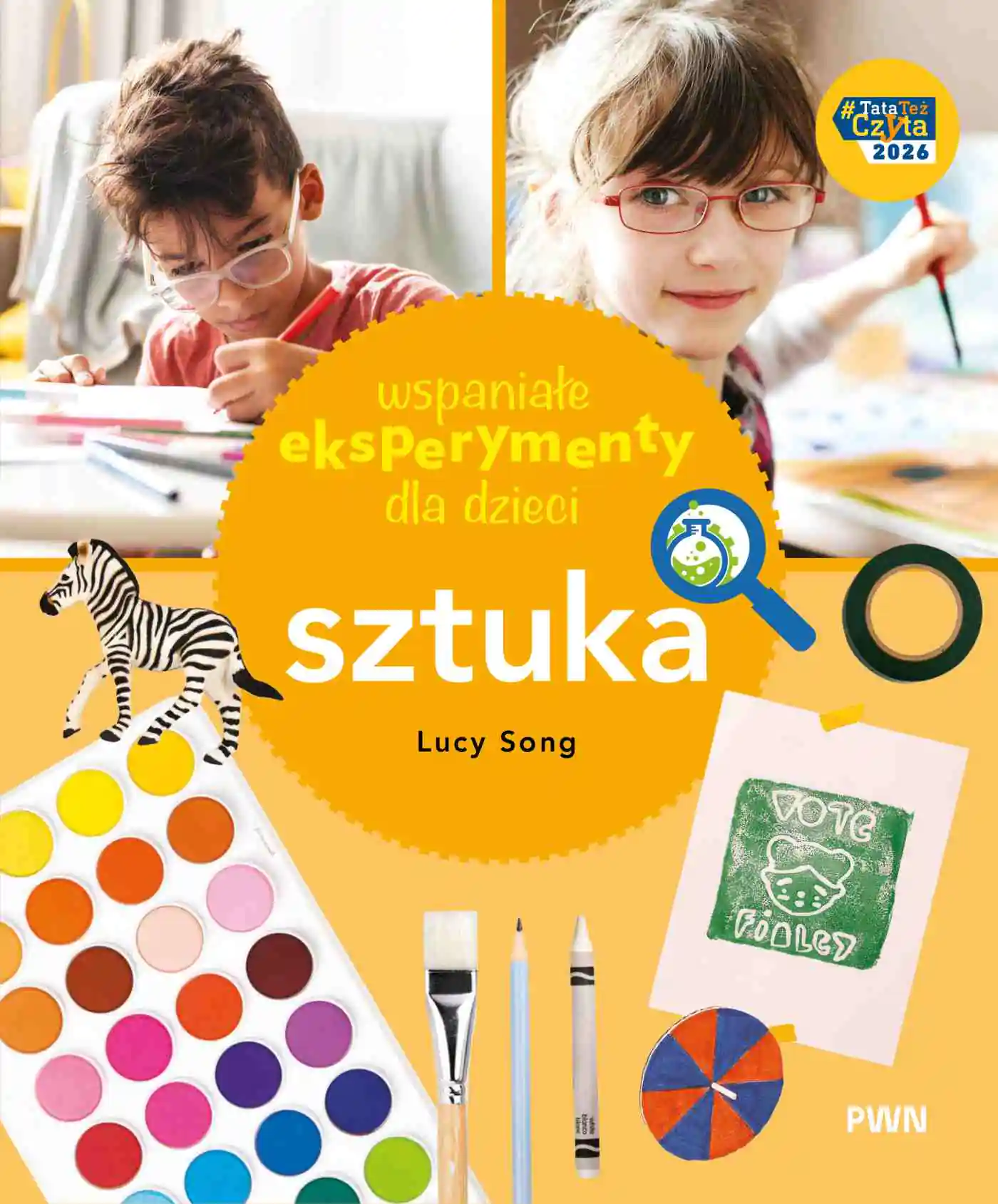 Książka - Wspaniałe eksperymenty. Sztuka