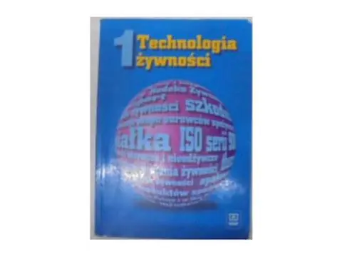 Książka - Technologia żywności cz.1 Dłużewski  WSiP