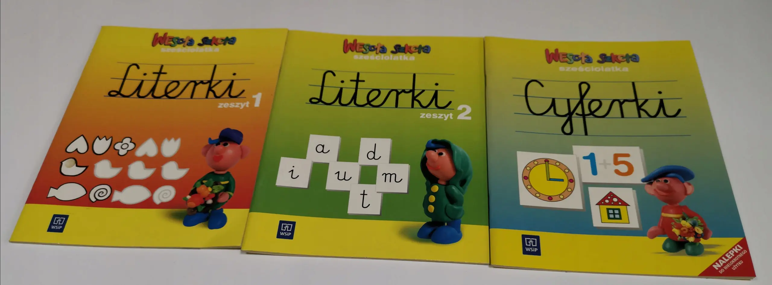 Książka - Wesoła szkoła sześciolatka Literki Zeszyt 1