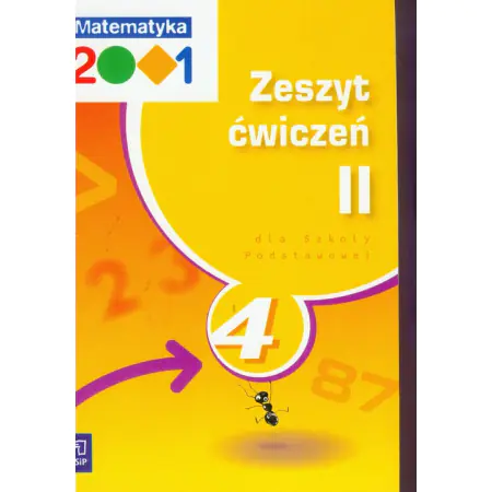 Książka - z.Matematyka SP KL 4. Ćwiczenia część 2 Matematyka 2001 (stare wydanie)