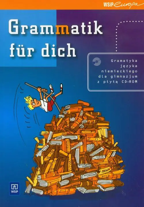 Książka - Język niemiecki GIM Grammatik für dich + cd