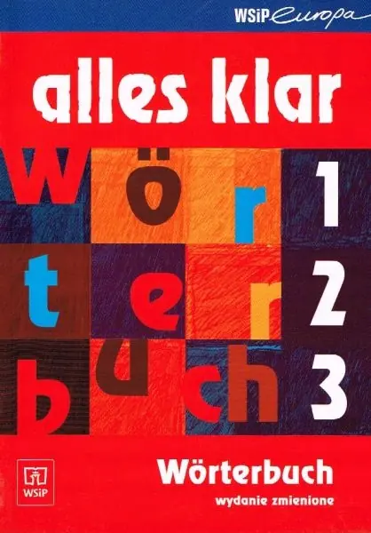Książka - Alles Klar Worterbuch WSiP