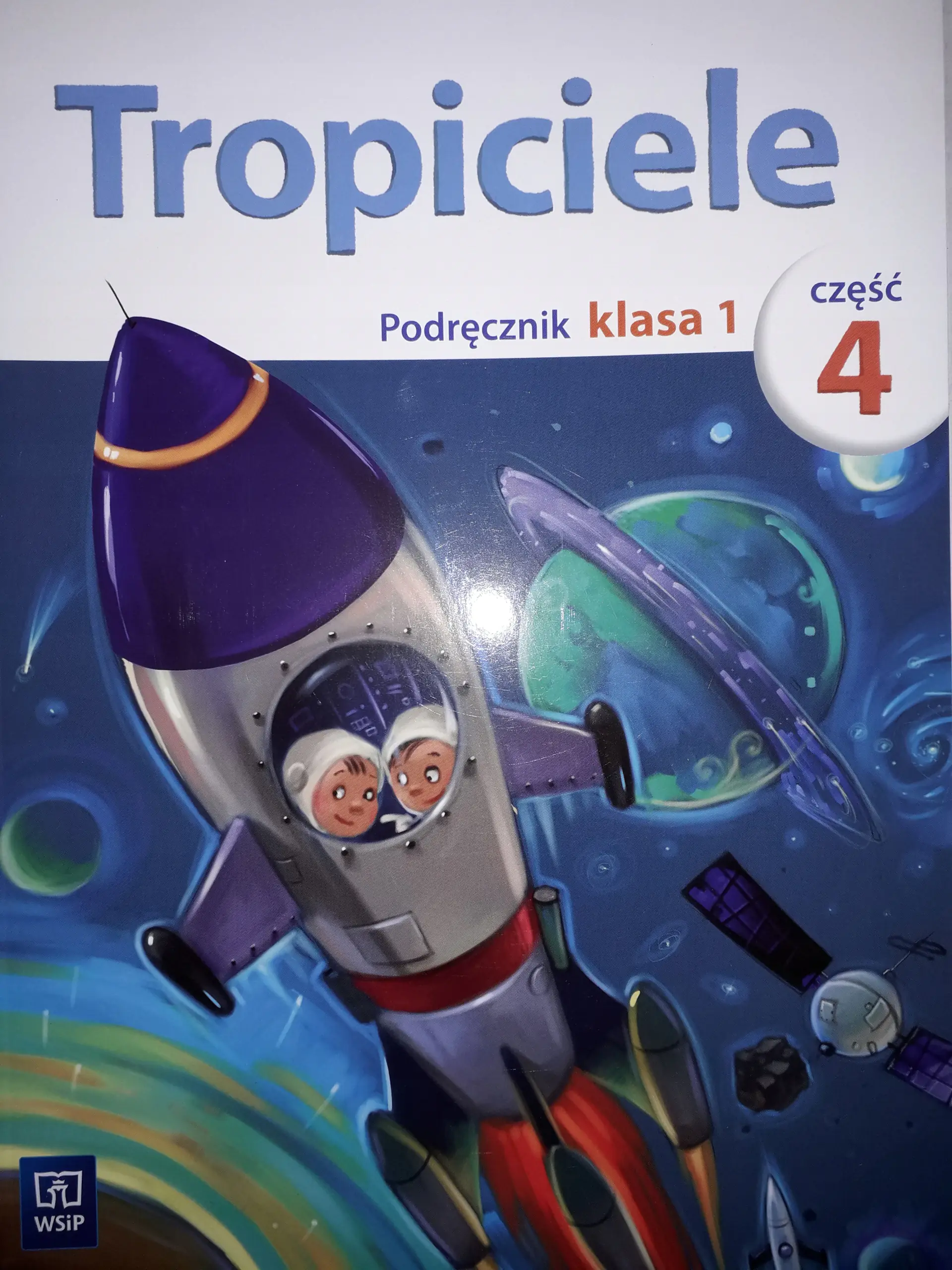 Książka - Tropiciele SP 1 Podręcznik cz.4 WSiP