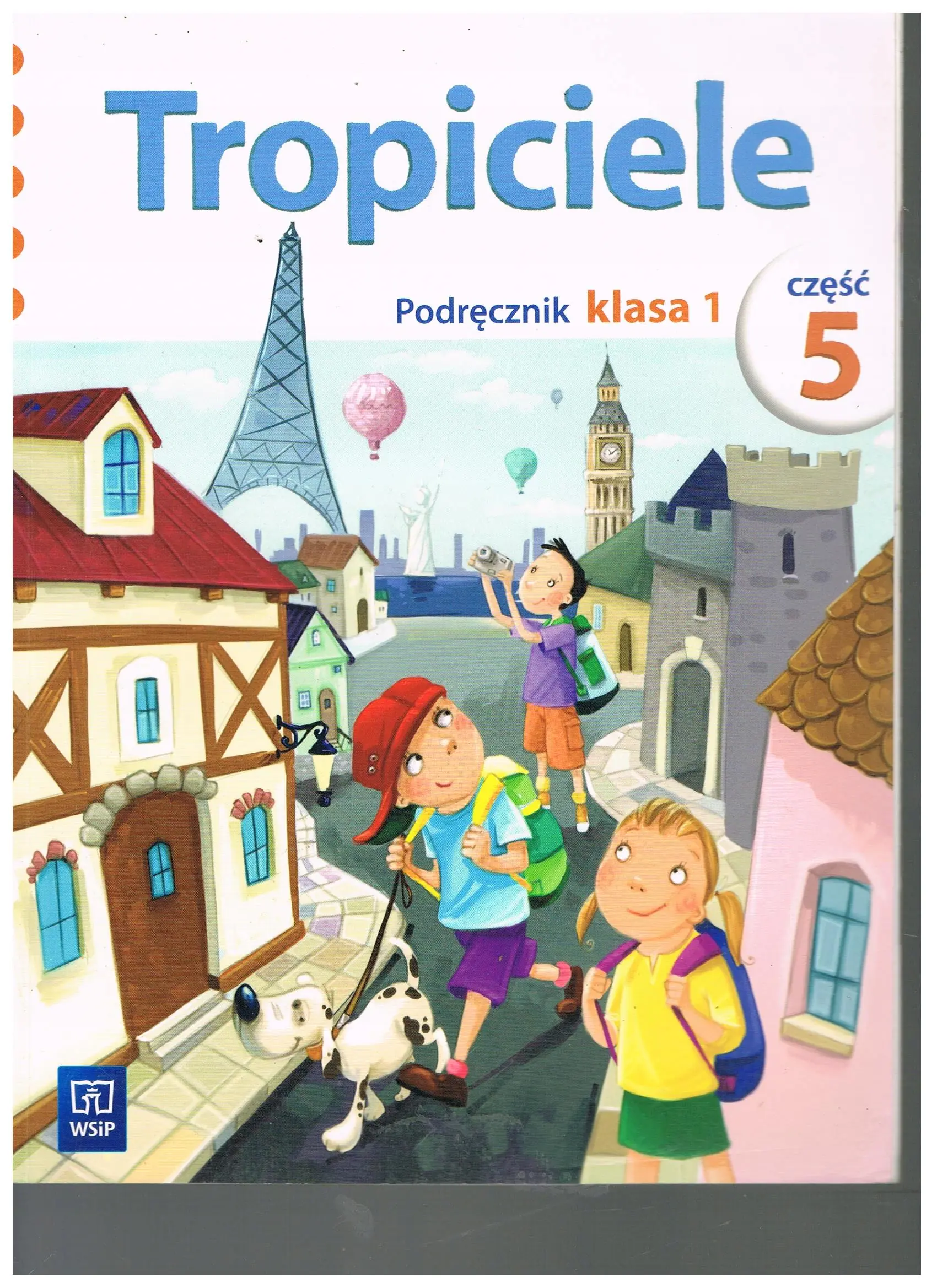 Książka - Tropiciele SP 1 Podręcznik cz.5 WSiP