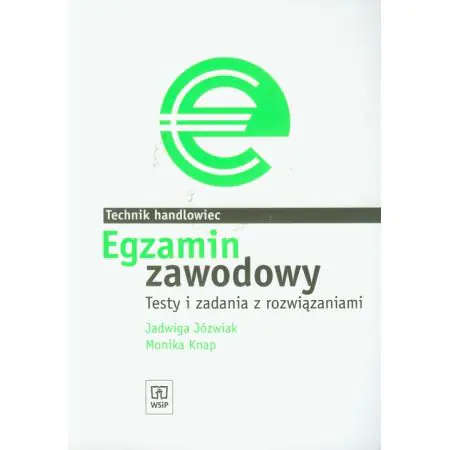 Książka - Egzamin zawodowy Technik handlowiec Testy i zadania z rozwiązaniami
