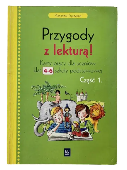 Książka - Przygody z lekturą. Część 1